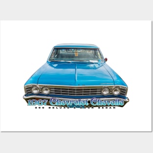 1967 Chevrolet Chevelle 300 Deluxe 2 Door Sedan Posters and Art